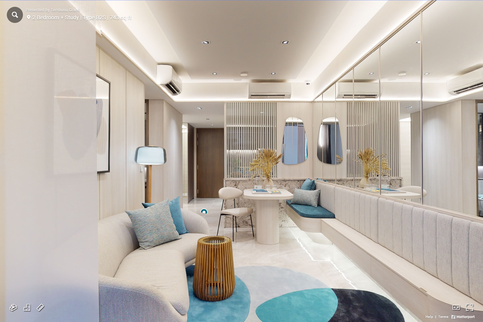 Tembusu Grand 2-Bedroom + Study