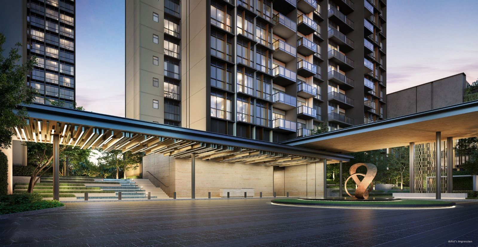 Tembusu Grand Arrival Courtyard